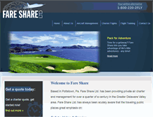 Tablet Screenshot of fareshareltd.com